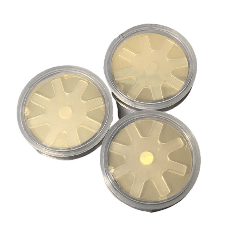Silicon wafer 4inch N Type(100) 0.01~0.02Ω Gold Layer 100nm Semiconductor Substrate - Soka Technology