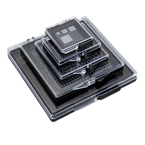 Wafer Case Diced Silicon Wafer Semiconductor Chip Self Adsorption Box
